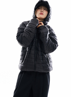 韩国代购Raucohouse Mountain light hood padding jumper 棉服