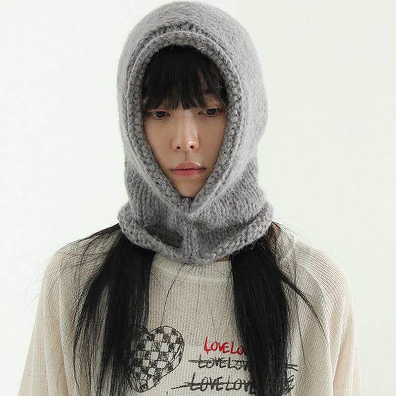 Localmansion韩代针织护耳帽子