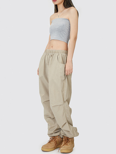 field jogger pants 韩代Raucohouse 休闲裤 nylon UNISEX Wahsed