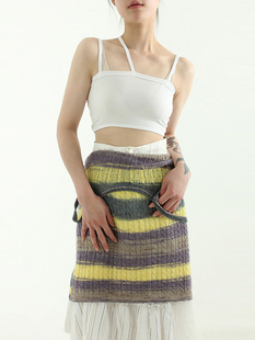 silket double string 韩国代购 top sleeveless 设计师吊带 23S