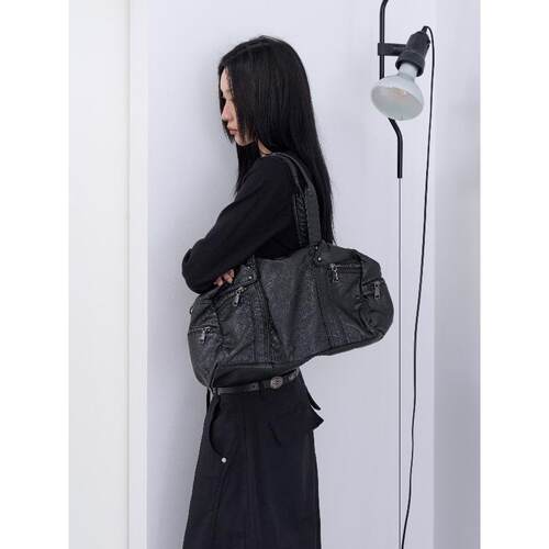 lowear韩代复古通勤单肩包