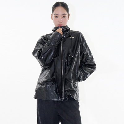 韩代RaucohousePU复古夹克外套