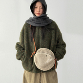 25F unisex fleece 韩国代购 jacket bokashi dumble 毛绒夹克