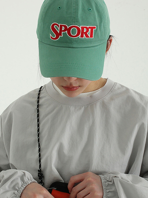 Localmansion韩代字母刺绣球帽