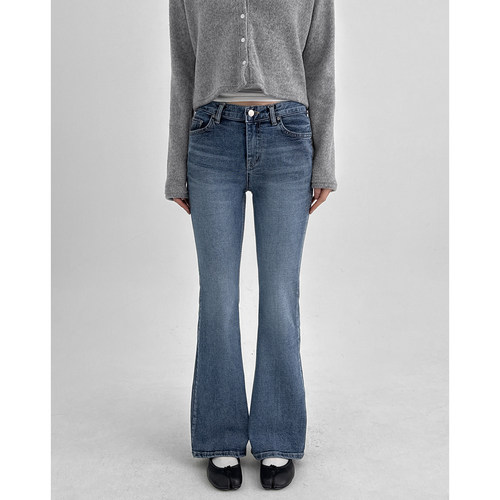 BLACKUP韩代水洗修身牛仔裤