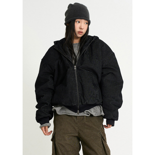short volume zip 连帽外套 韩代Raucohouse jumper Corduroy