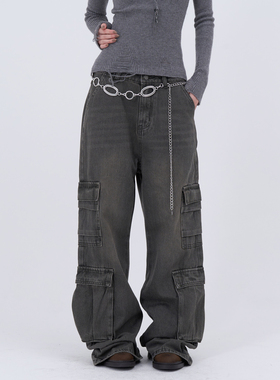 lowear韩代 smoky 4 pocket denim pants 设计师款水洗牛仔工装裤