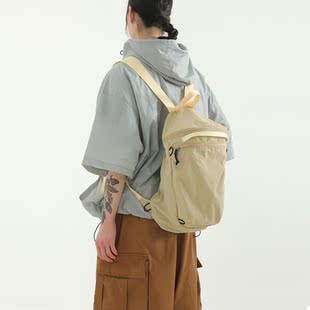 round paper 轻量背包街头休闲 pack 尼龙薄款 back 国内现货23S