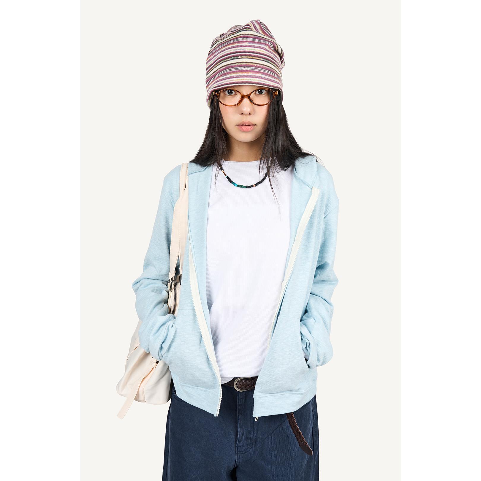 Raucohouse韩代长袖连帽卫衣