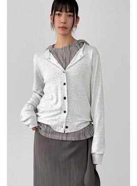 Localmansion韩代26 standard cardigan 设计师款长袖单排扣开衫