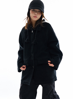 韩代Raucohouse Willow corduroy button-up coat 复古夹克外套