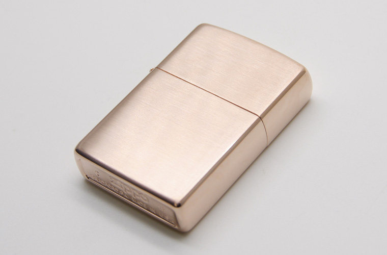 木易神兽Zippo打火机店男士正品玫瑰金煤油正品礼品简约