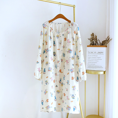 其他夏秋长袖纯棉月子裙吸汗透气