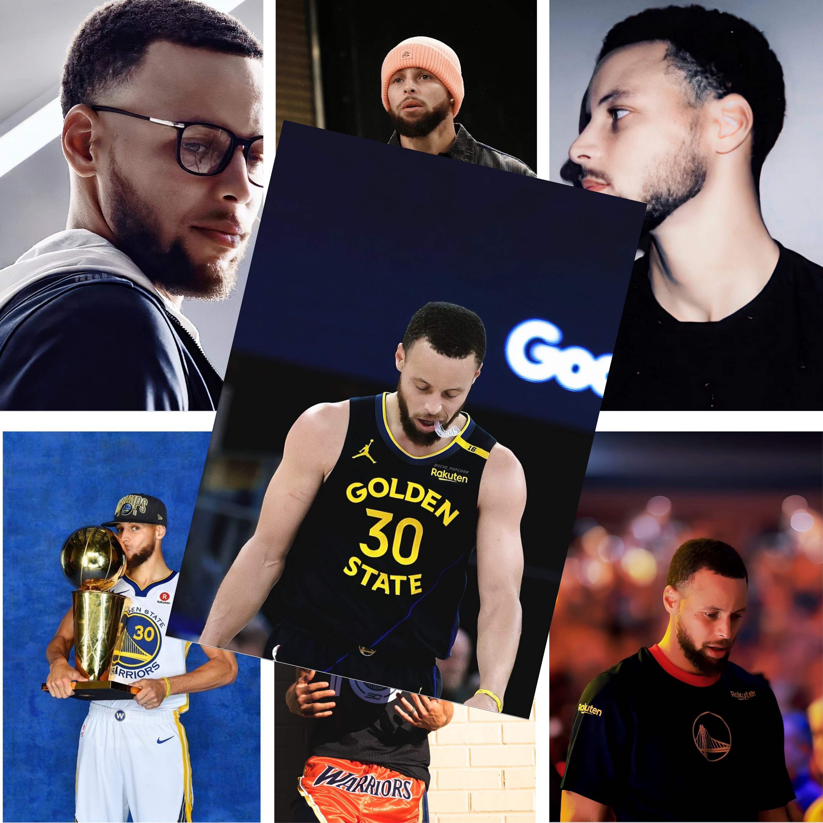 库里 NBA勇士篮球海报墙贴追星爱豆周边卧室房间墙面写真集拍照
