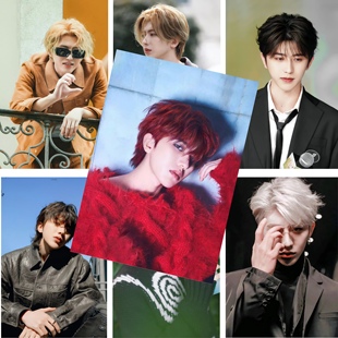 蔡徐坤海报墙贴追星爱豆周边卧室房间墙面写真集拍照布置背景壁纸