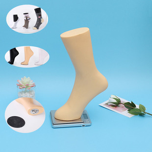 男女船袜 隐形袜 家居袜试穿陈列柜展示磁铁脚模大中小号袜模道具