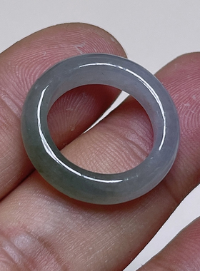 天光墟翡翠批发天然翡翠a货a货冰紫戒指天然玉石女款指环玉戒圈