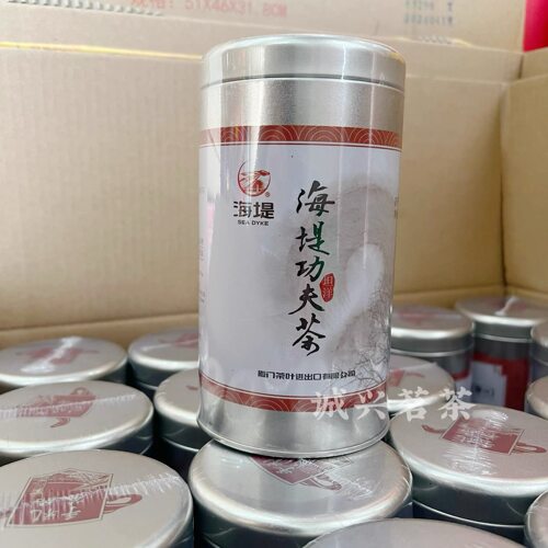 海堤红茶茶叶XBT322海堤功夫（原坦洋功夫）麦芽香型125克/罐