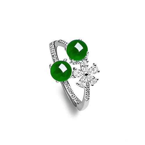 S925纯银戒指空托个性时尚戒指托