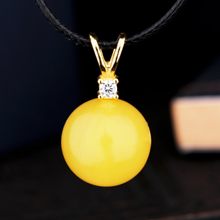 S925纯银吊坠扣银夹扣蜜蜡琥珀翡翠玉石珍珠圆珠项坠扣头女款 扣子