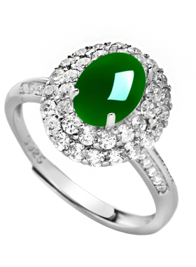 新S925纯银戒指空托轻奢diy戒托