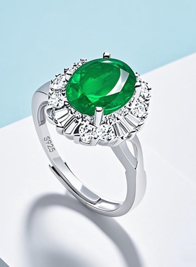 通体S925纯银戒指空托镶嵌戒托女