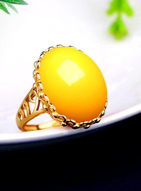 纯银戒指空托女镶嵌绿松石S925