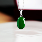 S925纯银吊坠空托女镶嵌项坠5