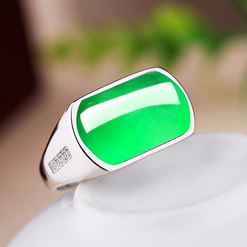 马鞍s925戒指空托南红墨玉绿松石