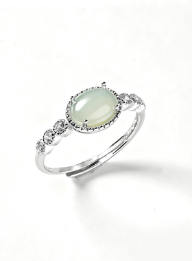 S925纯银戒指空托小众设计女戒托