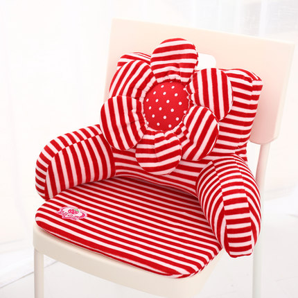 结婚款靠垫办公室卡通可爱腰枕大号椅子护腰靠枕靠背垫床头抱枕