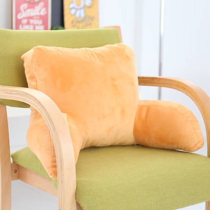 靠垫办公室卡通可爱腰枕大号椅子护腰靠枕靠背垫床头抱枕夏