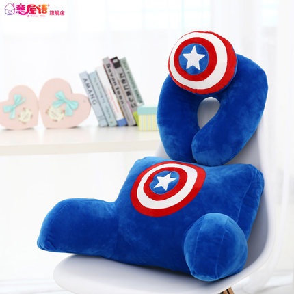 孕妇汽车护腰靠垫办公室椅子靠枕 学生床头腰枕靠腰垫
