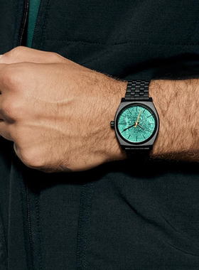 Nixon Time Teller尼克松绿松石色表盘石英男女手表A045-5303-00