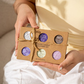 12个高级好闻香水调精油大豆蜡持久留香精美伴手礼试香装 香薰蜡烛