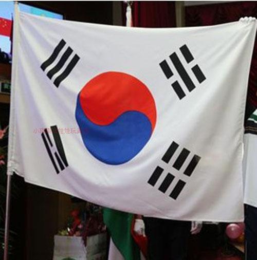 4号韩国国旗 144*96cm 各国国旗4号外国旗 韩国 美国英