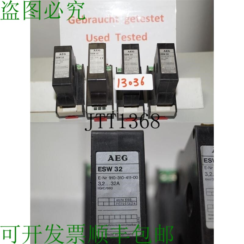 原装供应AEG 巡回赛 32 910-310-411-00 3.2 32A