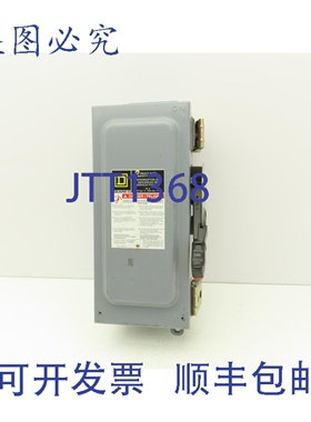 原装供应H361A 安全隔离开关，熔断式，30A，600V，30，3 极，F06