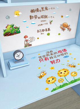 桌面PVC可爱卡通图案贴纸桌贴