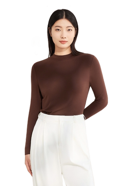 兄华中领女士薄款保暖上衣