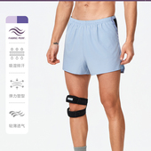 马拉松健身裤 透气吸湿排汗弹力健身跑步训练裤 速干运动短裤 男士