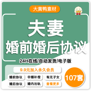 夫妻婚前婚内婚后共同财产房产贷款债务协议书合同电子版word模板