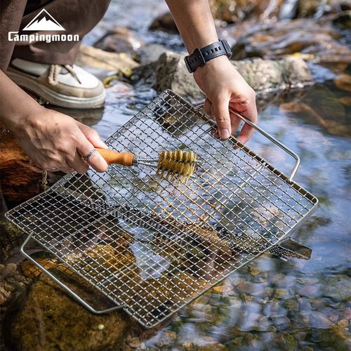 柯曼多用铜丝清洁刷烧烤网