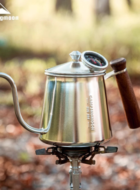 柯曼咖啡手冲壶304不锈钢一体工艺长嘴细口壶 户外水壶咖啡壶SW-3