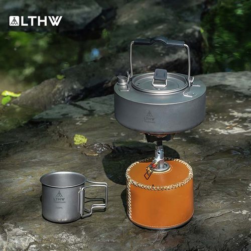 LTHW旅腾户外烧水壶钛茶壶