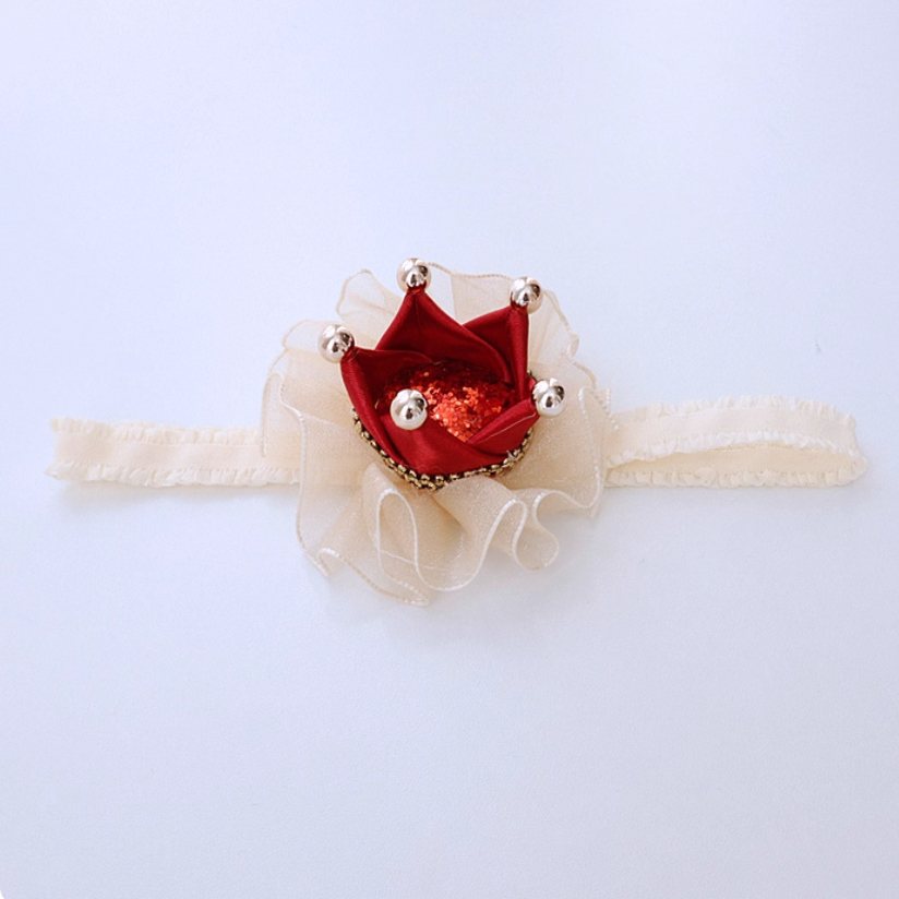 婴幼儿女童蝴蝶结头花拍照头饰