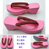 Розовые высокие каблуки 9
