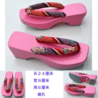 Розовые высокие каблуки 8