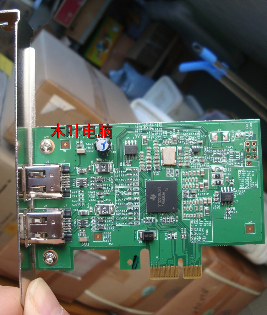 罗兰 Focusrite MOTU马头火线声卡配套德州仪器1394卡 火线卡