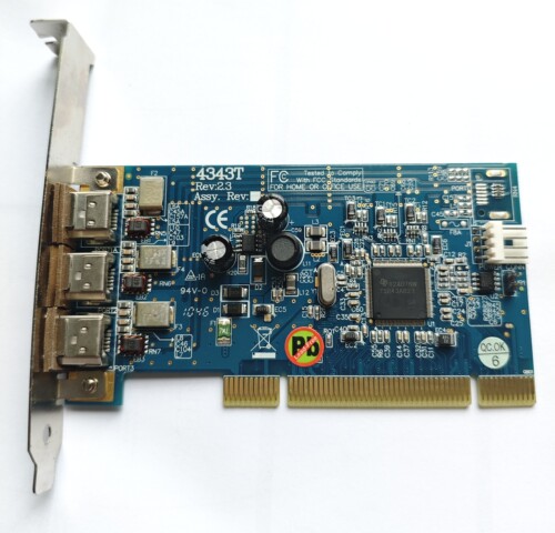 DEK专用Unibrain FireBoard Blue-e 1394卡 工业相机驱动卡